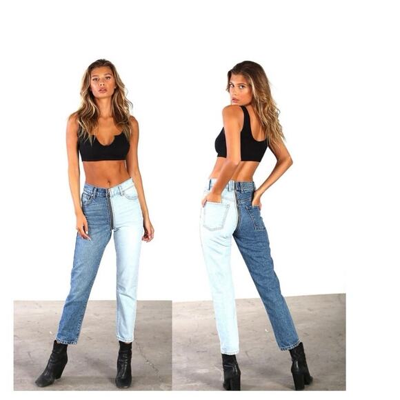 Revice Two Tone Jean Size 25 - Picture 3 of 6